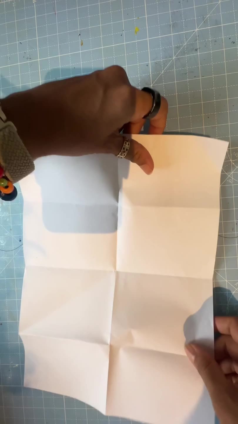 Craft supplies ready to make a personalised mini book