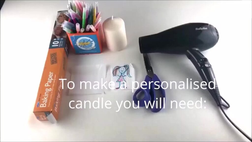 Crafting a custom candle