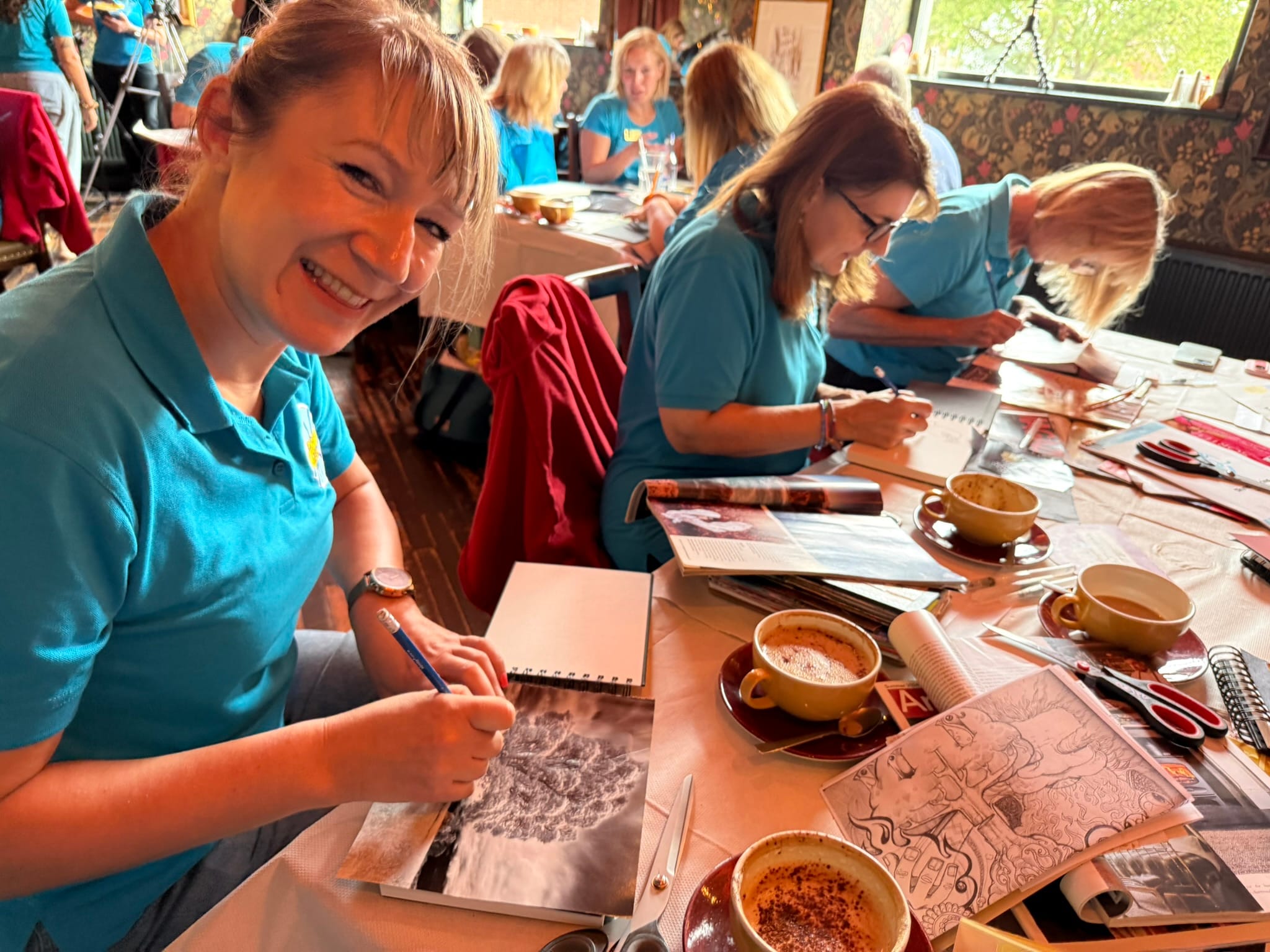 Sketchbooking with the Creation Station