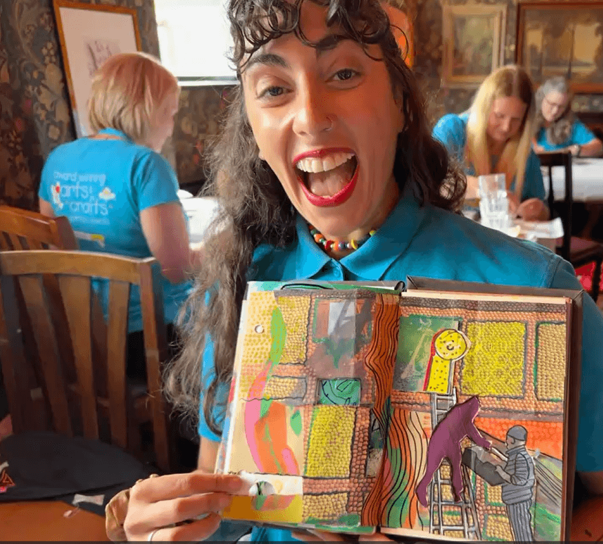 Sketchbooking with Ariel