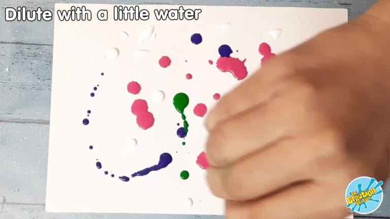 Dilute with a little bit of water