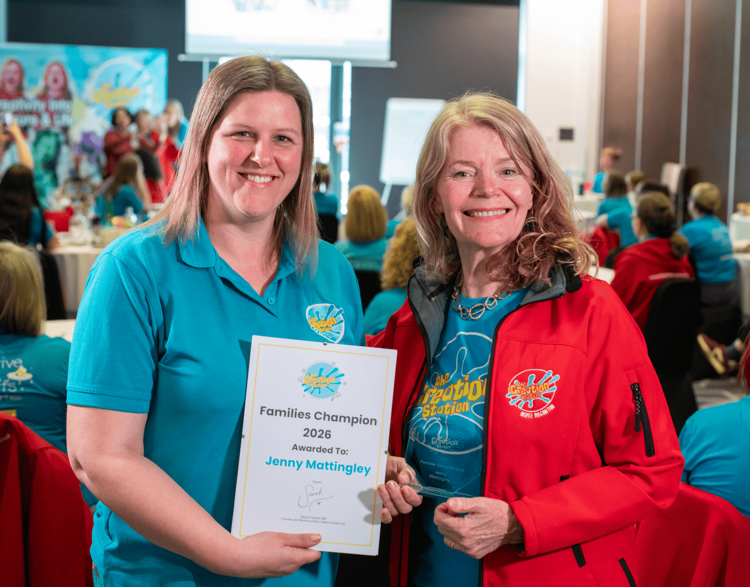 Jenny Mattingley - Creation Station Families Champion 2026