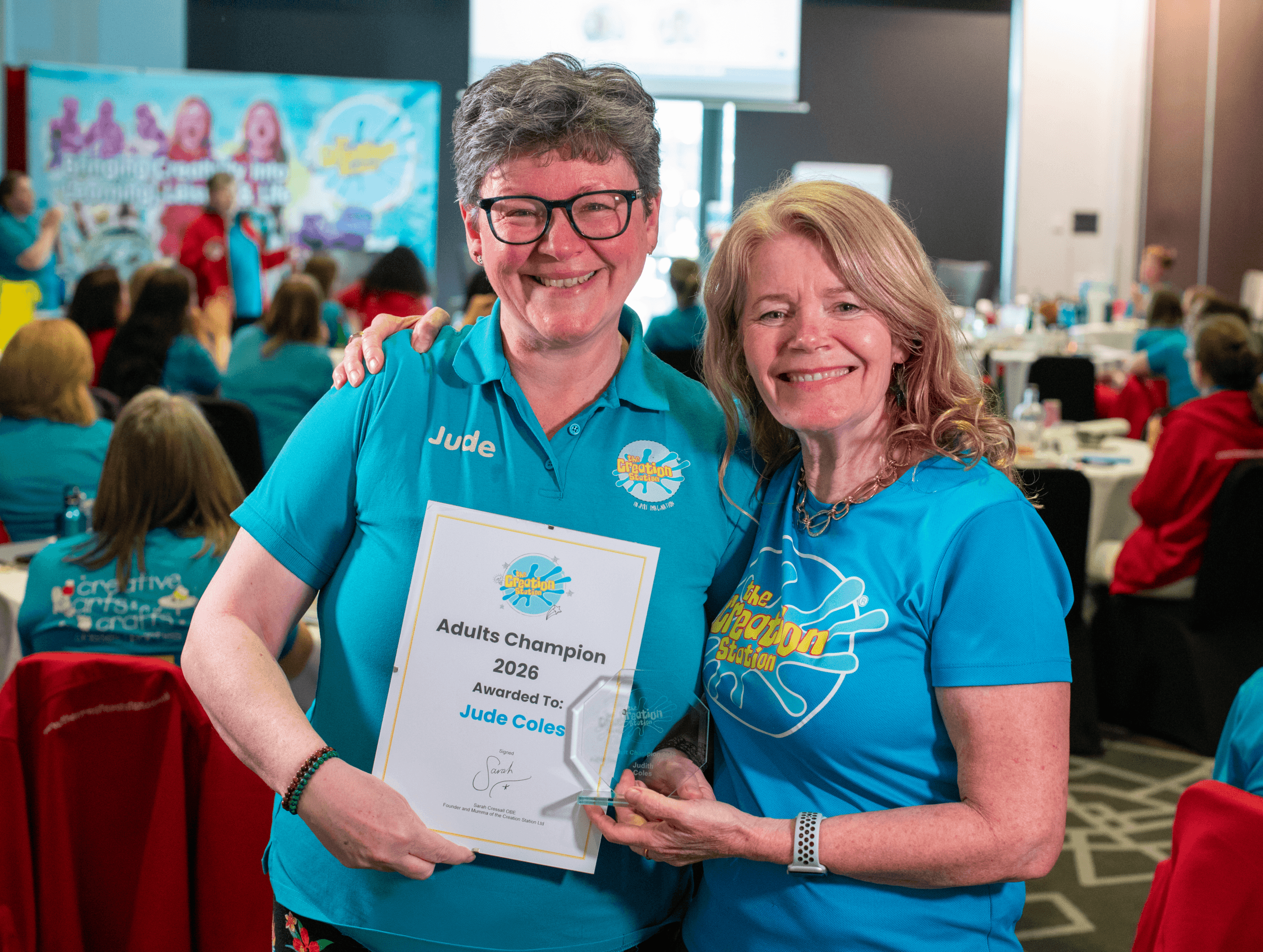 Jude Coles- Creation Station Adults Champion