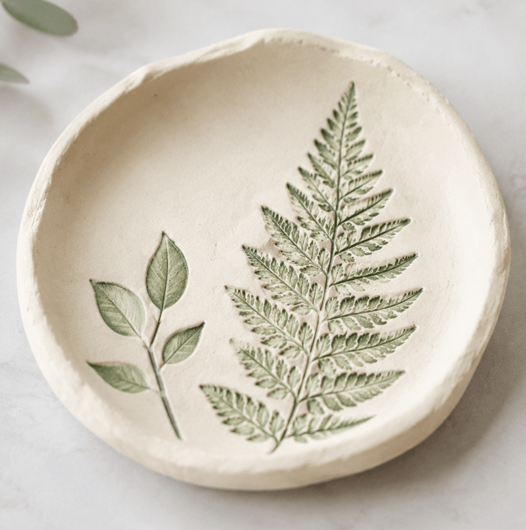 Botanical Clay Dish