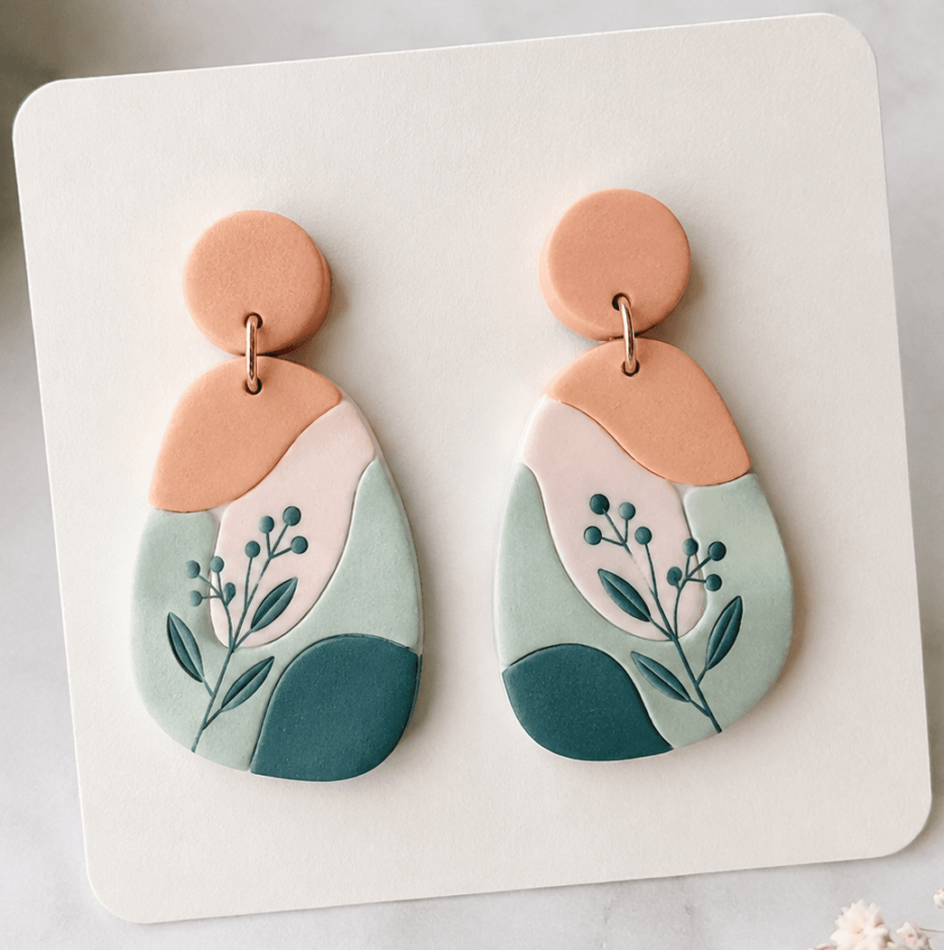 clay earrings